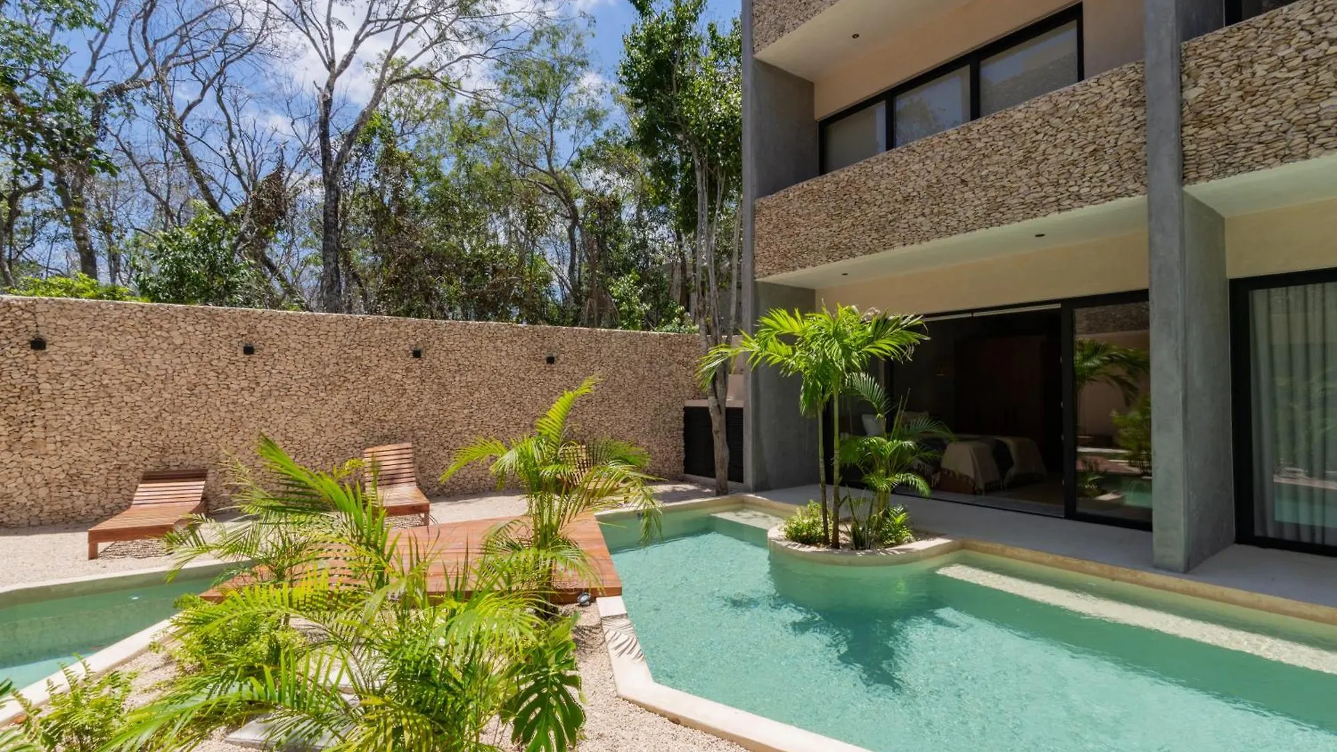 Stylish Tulum Studio With Terrace And Pool 0*,