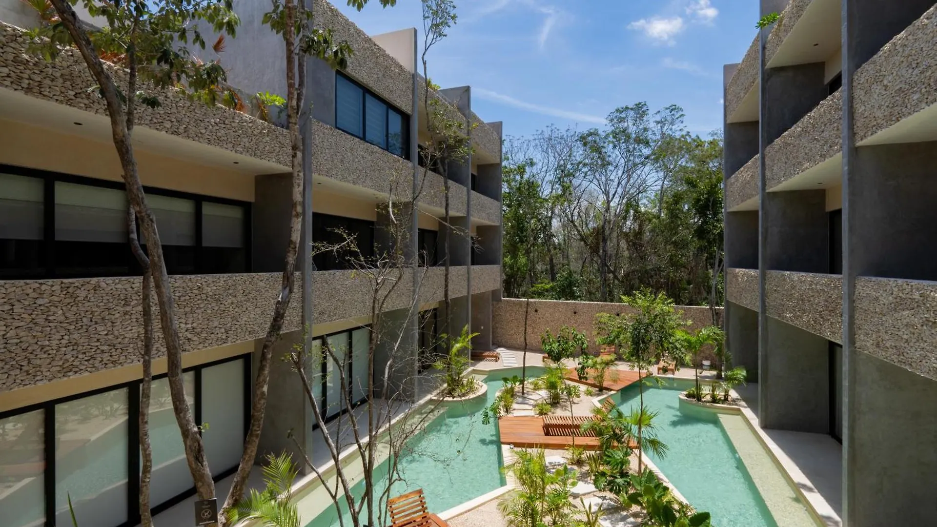 Stylish Tulum Studio With Terrace And Pool 0*,